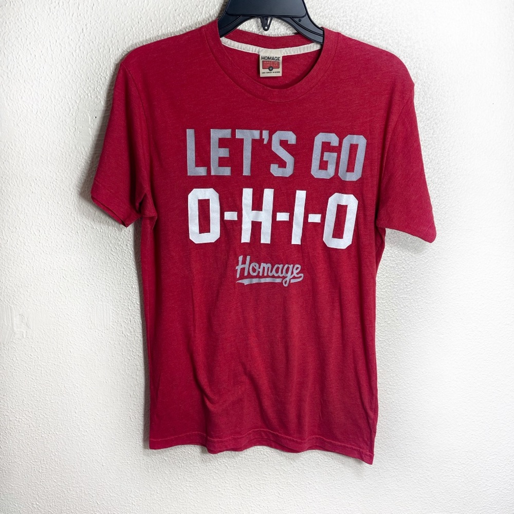 COPY - Vintage homage let’s go Ohio single stitch hem tee
